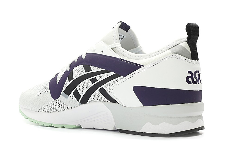 Asics Tiger Gel Lyte V Ns No Sew White Black Purple H7x1y 0190 3