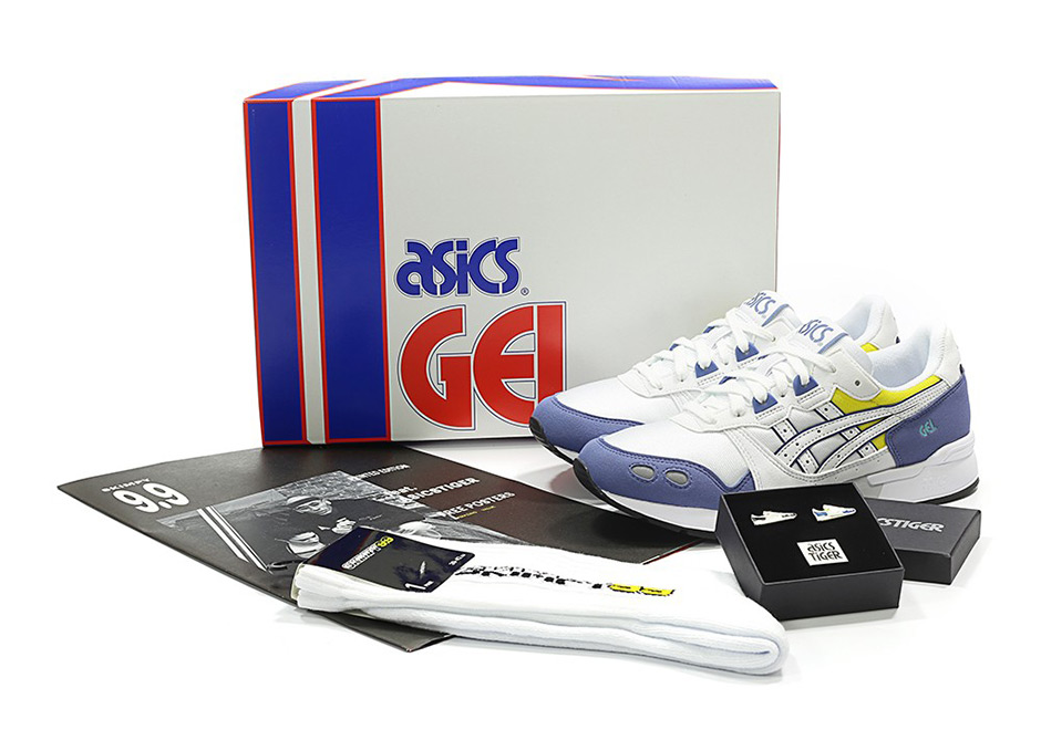 Asics Tiger Wmns Gel Lyte Og White Blue Yellow Hn7f6 0101 1