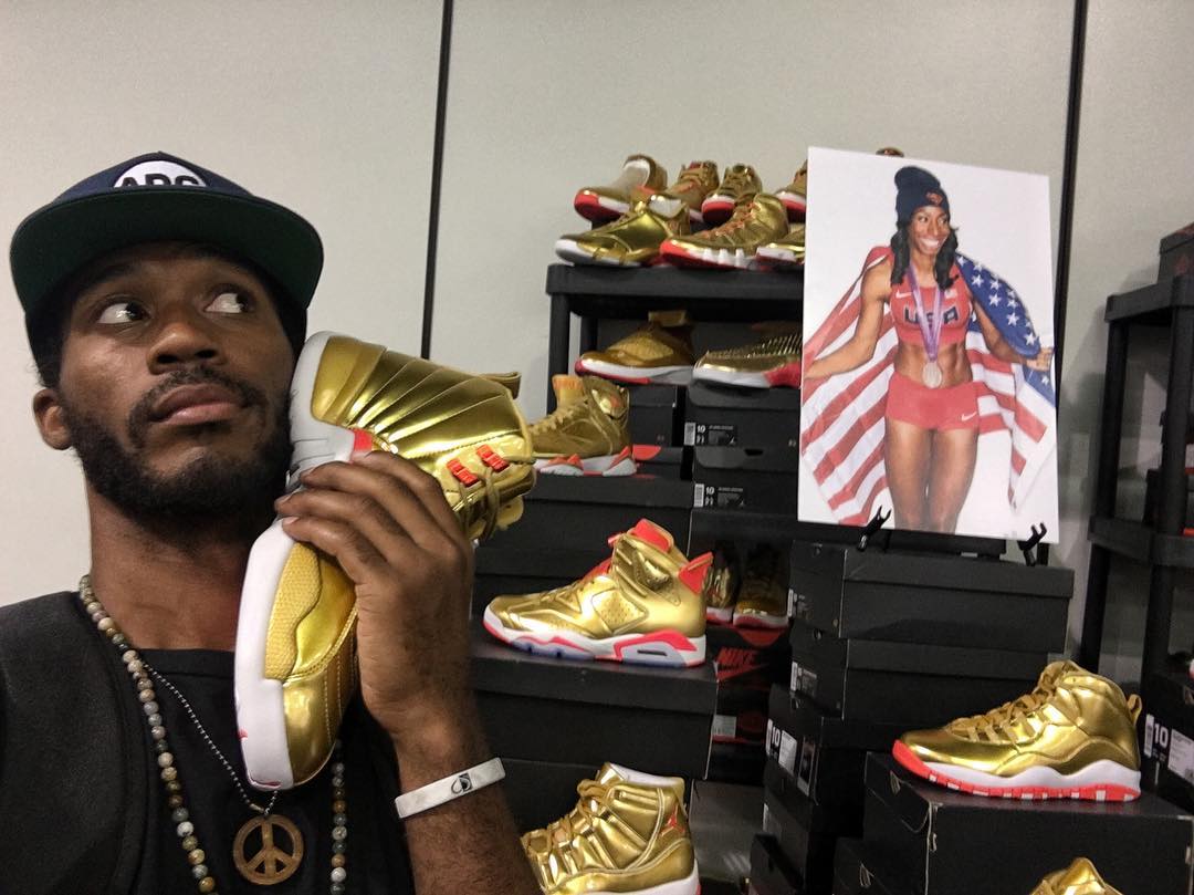 Bridgetta Barrett Air Jordan Gold Medal Collection 02