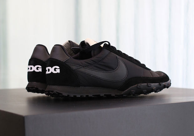 Comme Des Garcons Nike Waffle Racer Black 1