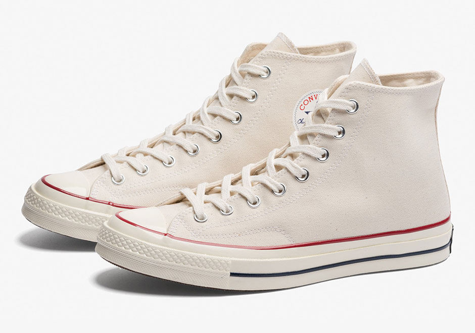 The Converse Chuck Taylor Hi 1970s Releases In Classic "Parchment"