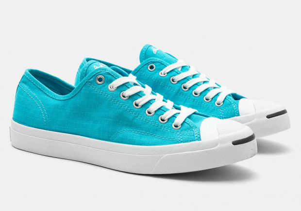 Converse Jack Purcell Open Textile Cyan 0