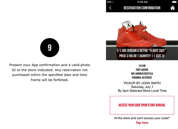 Foot Locker App Reservation Step By Step Guide 9
