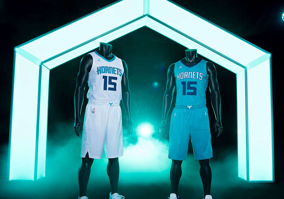 Jordan Charlotte Hornets Uniforms 5