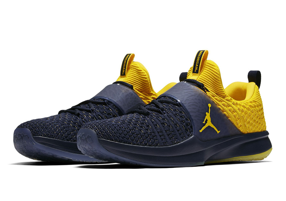 Jordan Trainer 2 Flyknit Michigan 3