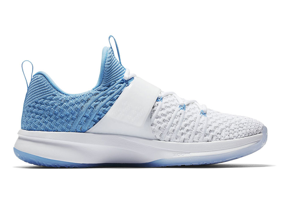 Jordan Trainer 4 Flyknit Unc Tar Heels 4