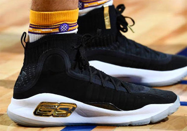 Lonzo Ball Changes Brands Again, Wears UA Curry 4