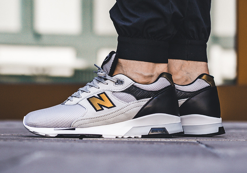 New Balance 1991 Made In England White Black Gold 1