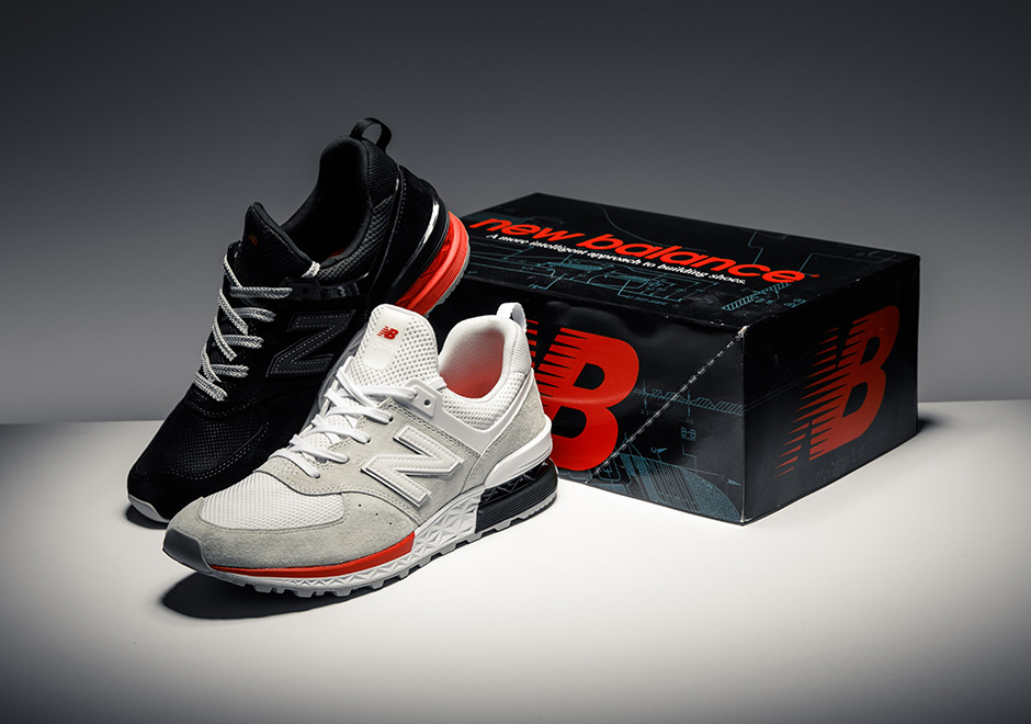 New Balance 574 Sport Black White First Release 1