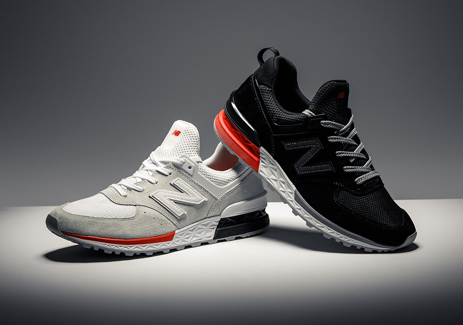 New Balance 574 Sport Black White First Release 2