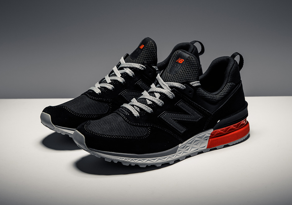 New Balance 574 Sport Black White First Release 5