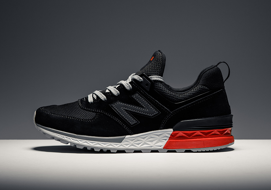 New Balance 574 Sport Black White First Release 7