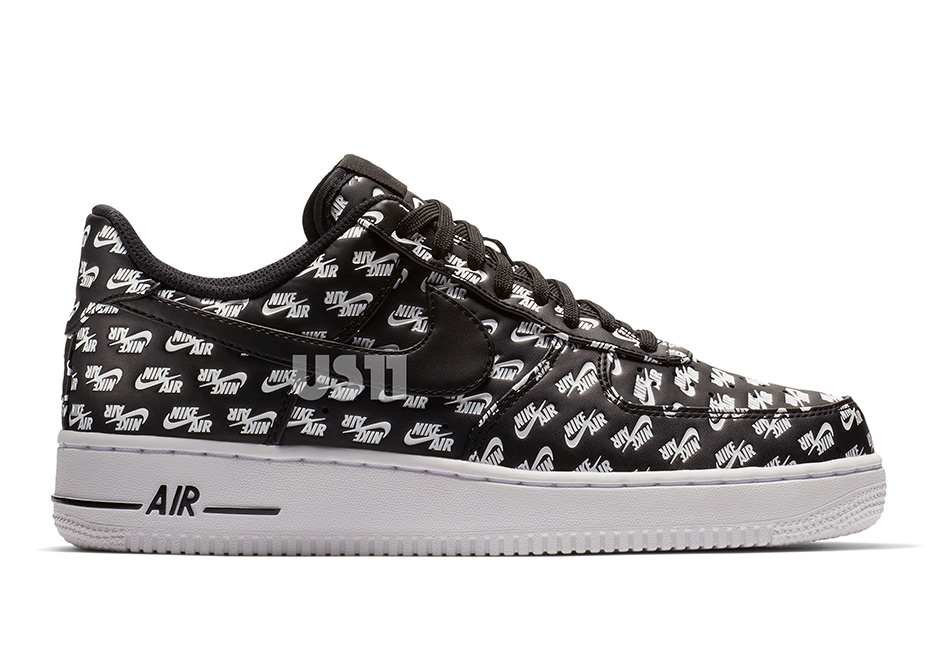 Nike Air Force 1 Low Logo Black White