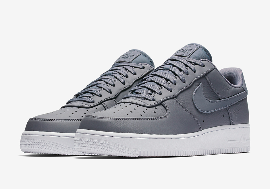 Nike Air Force 1 Low Premium Reflective Swoosh Cool Grey 905345 003 01