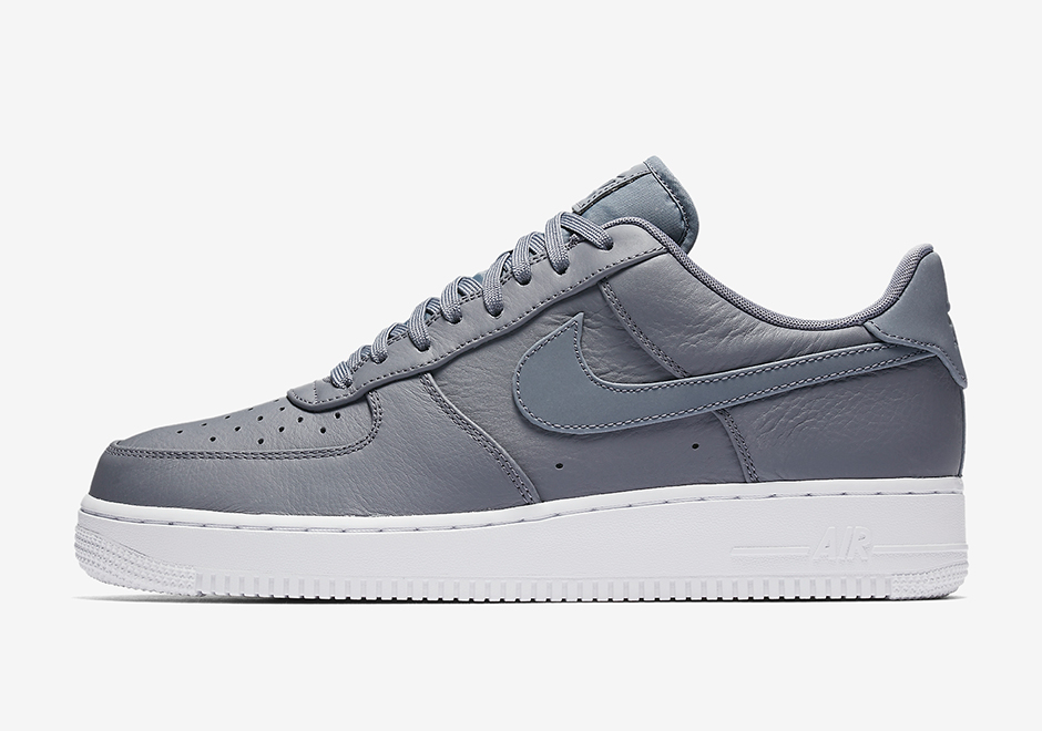 Nike Air Force 1 Low Premium Reflective Swoosh Cool Grey 905345 003 02