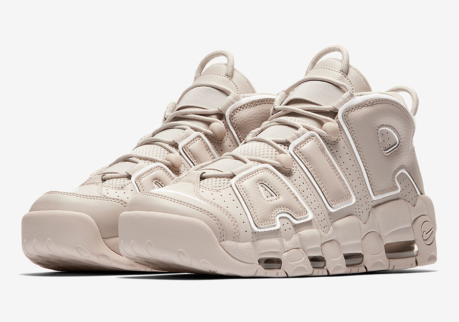 Full Release Details For The Nike Air More Uptempo "Light Bone"