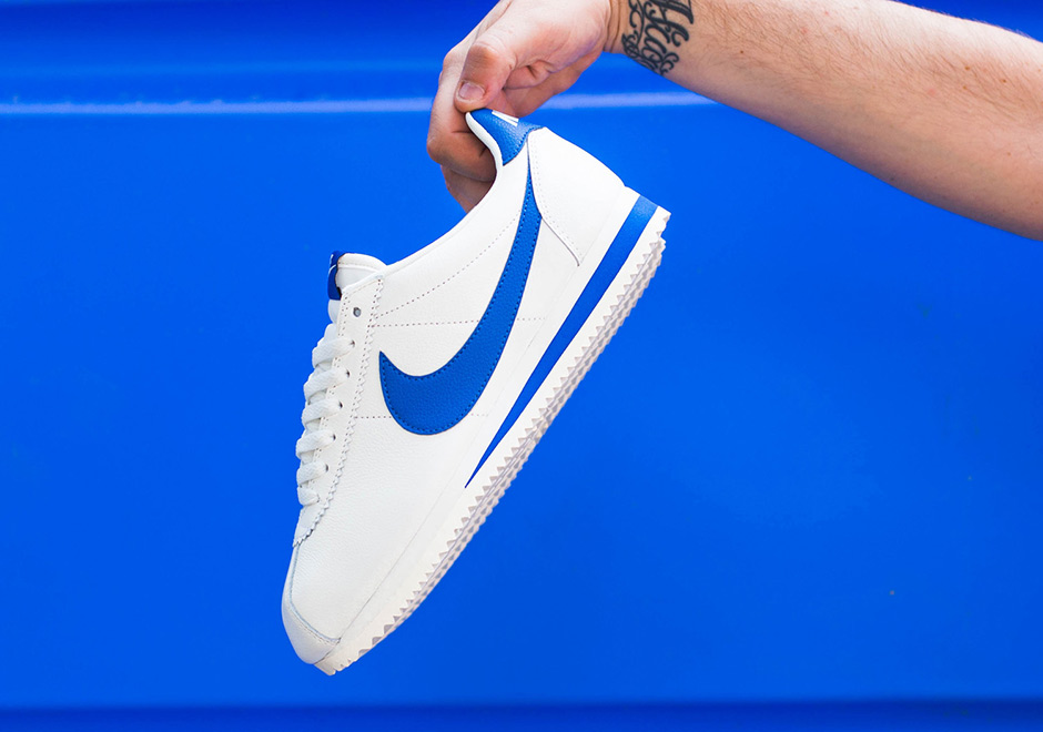 Nike Adds "Blue Jay" To The Cortez Classic Leather