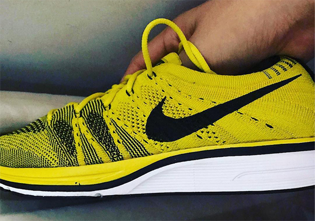 Nike Flyknit Trainer Yellow First Look