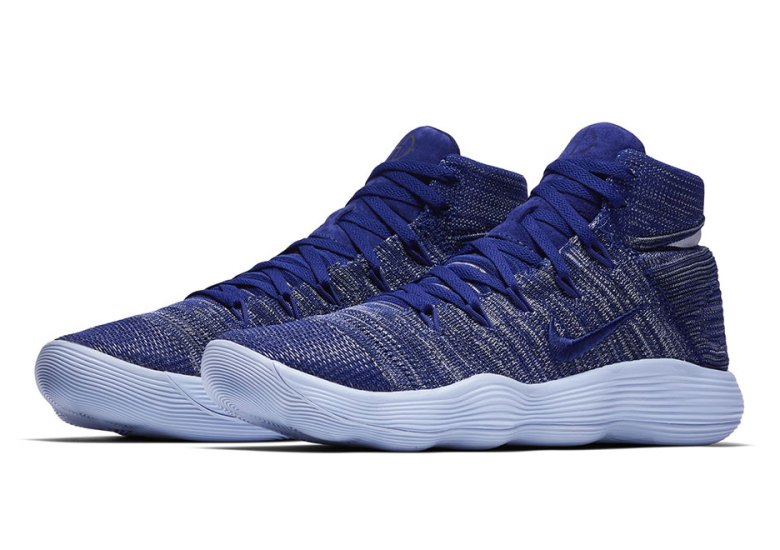 The Nike REACT Hyperdunk 2017 Flyknit Is Releasing In Royal Blue