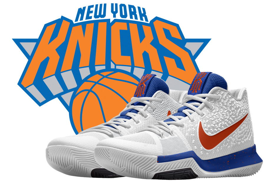 Nike Kyrie 3 Id Knicks 1