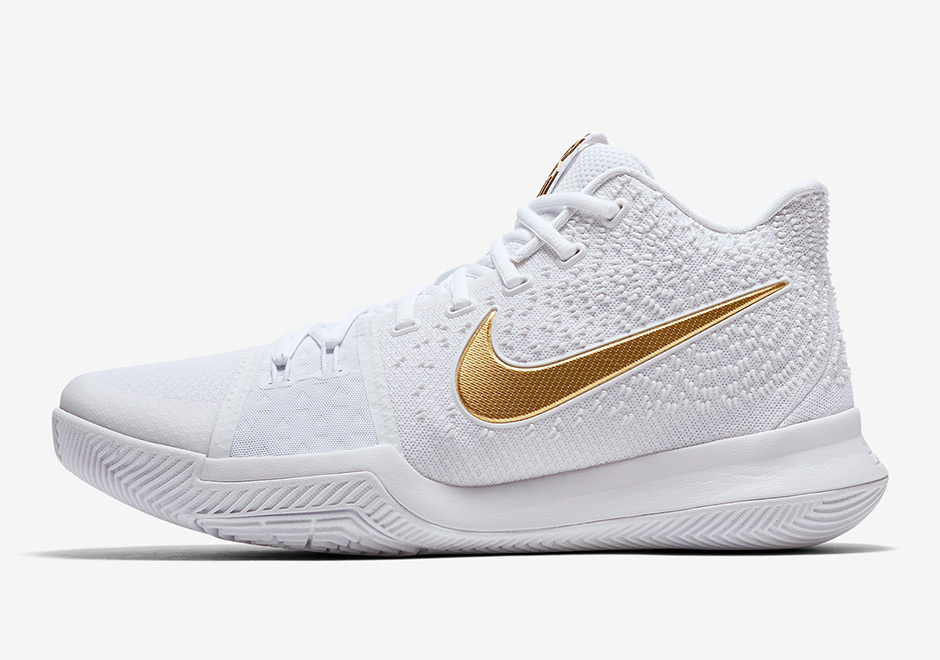 Nike Kyrie 3 White Gold Finals 2 1