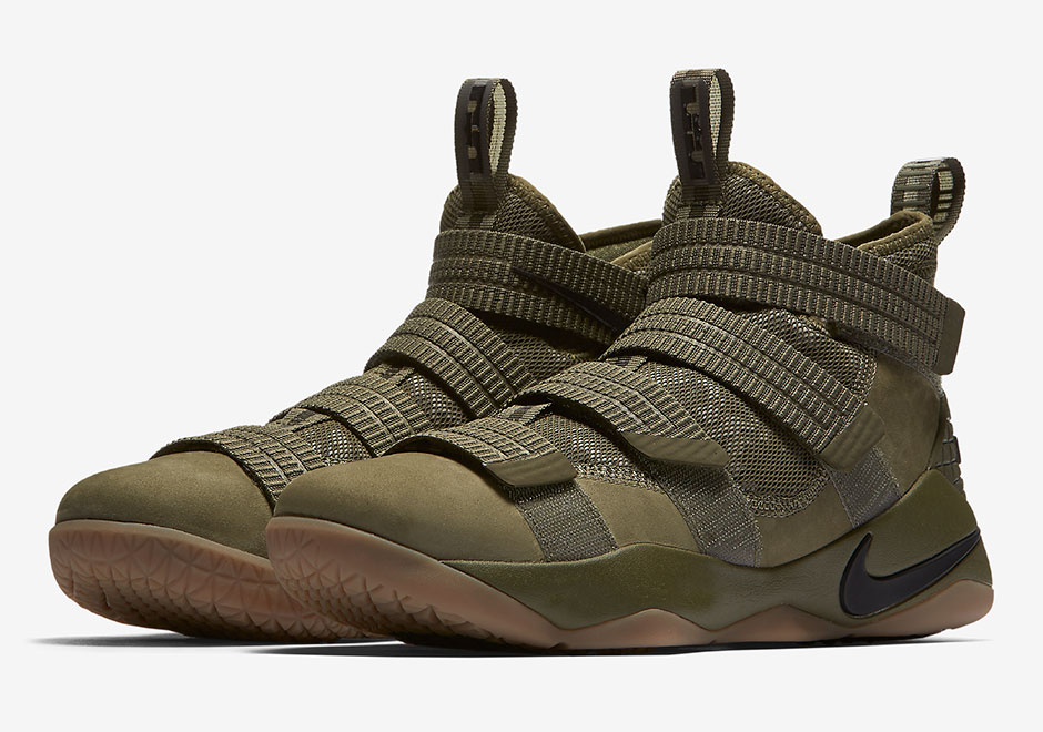 Nike Lebron Soldier 11 Military 897646 200 01