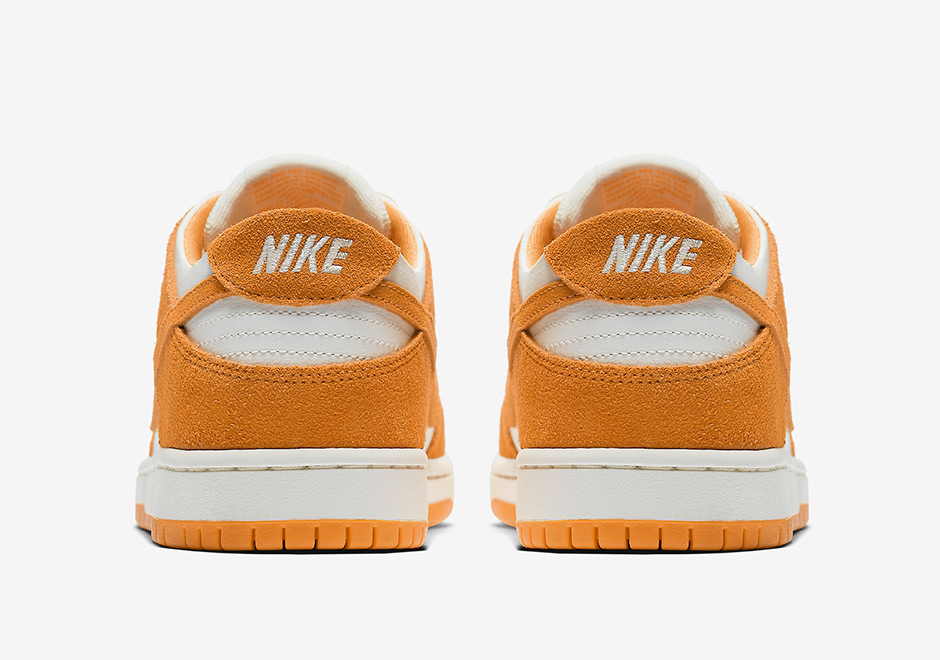 Nike Sb Dunk Low Circuit Orange White 4