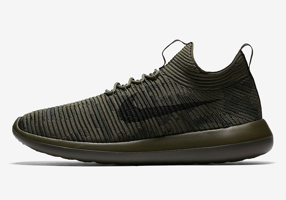 Nikelab Roshe Flyknit Two Camo Cargo Khaki 2