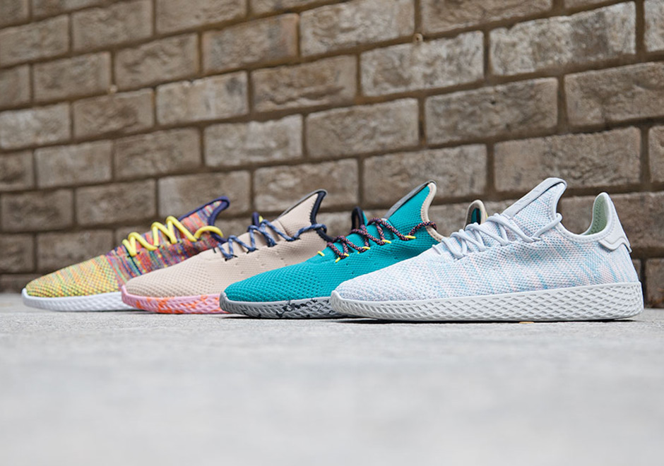 Pharrell Adidas Hu Tennis July 28 Multicolor Pack 1