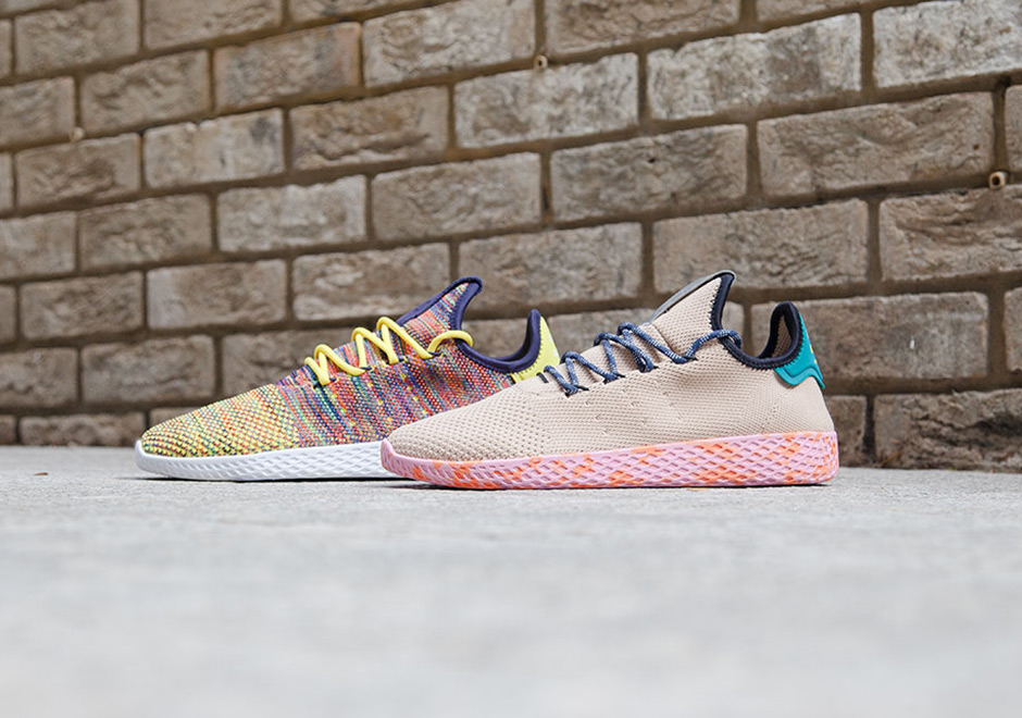 Pharrell Adidas Hu Tennis July 28 Multicolor Pack 3