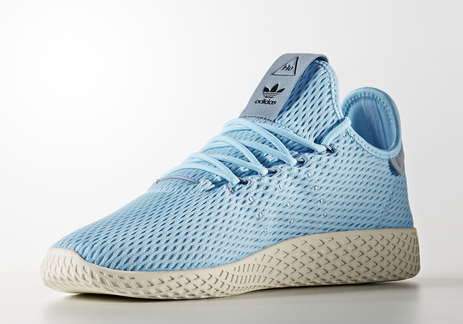 Pharrell Adidas Tennis Hu Light Blue Cp9764 02