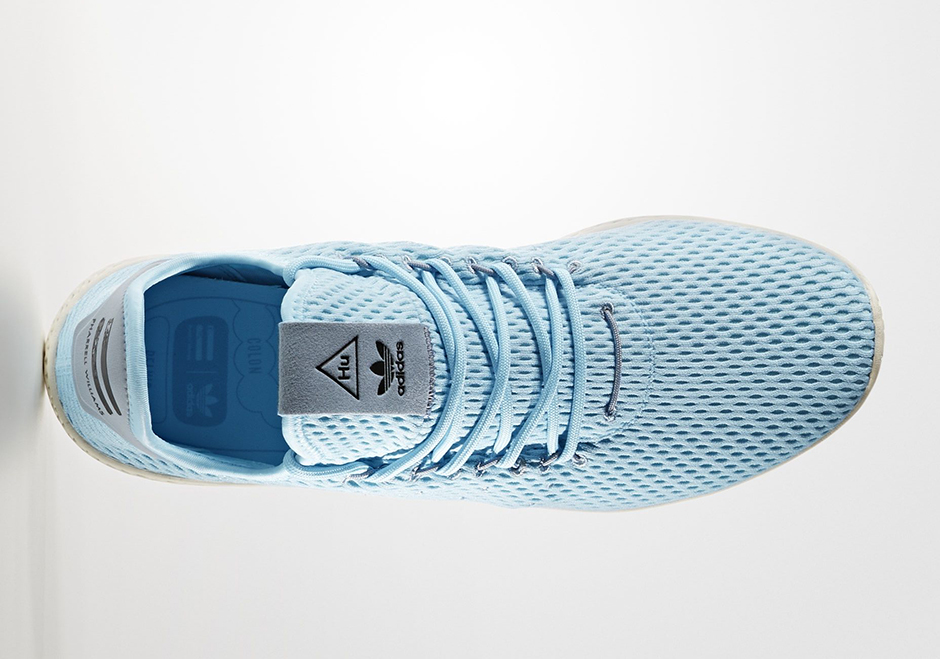 Pharrell Adidas Tennis Hu Light Blue Cp9764 04