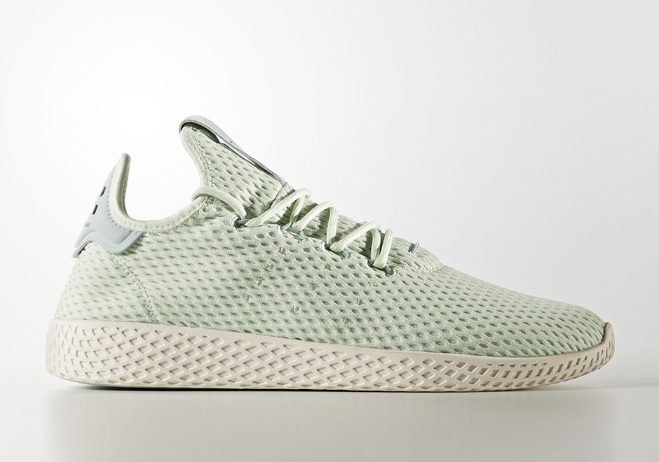 Pharrell Adidas Tennis Hu Mint Green Cp9765 01