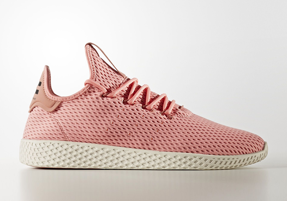 Pharrell Adidas Tennis Hu Pink By8715 01