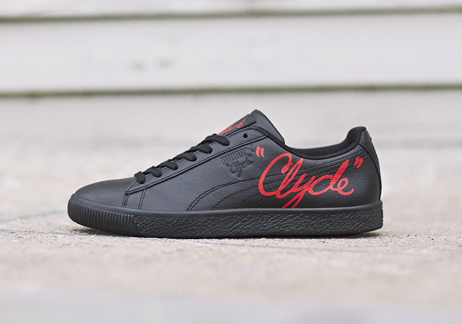Puma Big Sean Clyde Signature Black Red 2