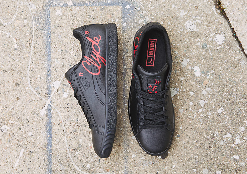 Puma Big Sean Clyde Signature Black Red 4