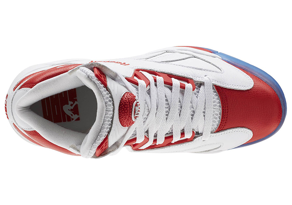 Reebok Shaq Attaq Question White Red 5