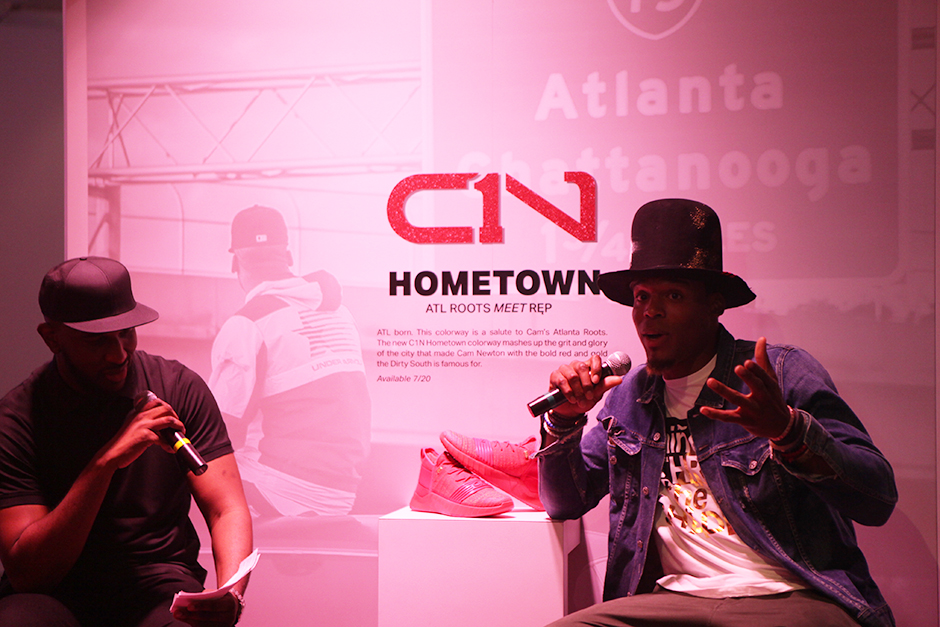 Under Armour C1n Cam Newton 2 Chainz Launch Party 10