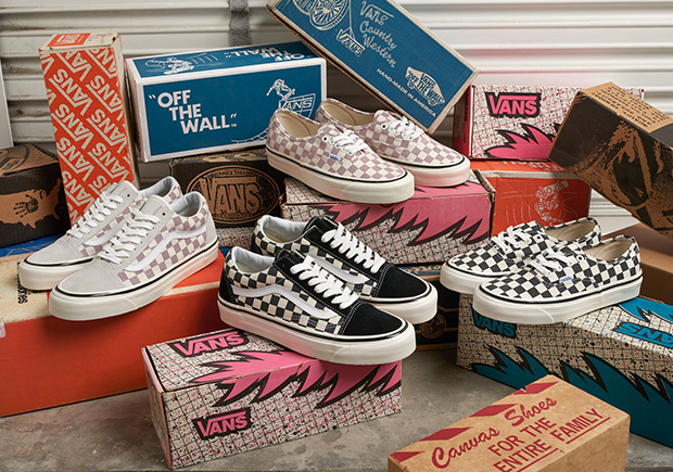 Vans To Release Latest "Anaheim Factory" Pack Featuring Iconic Checkerboard Print