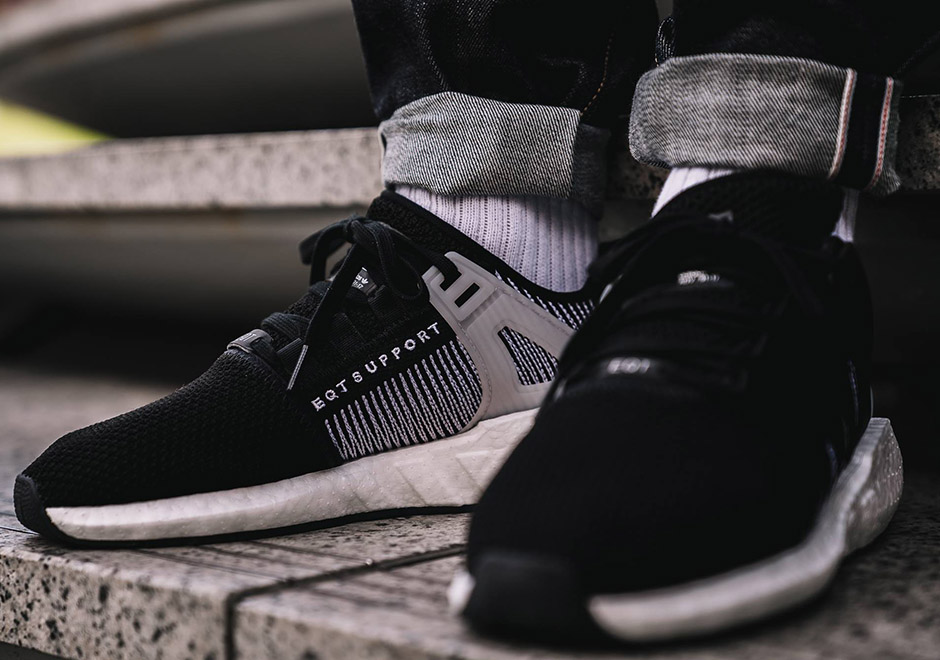 Adidas Eqt Support 93 17 Black White By9509 2