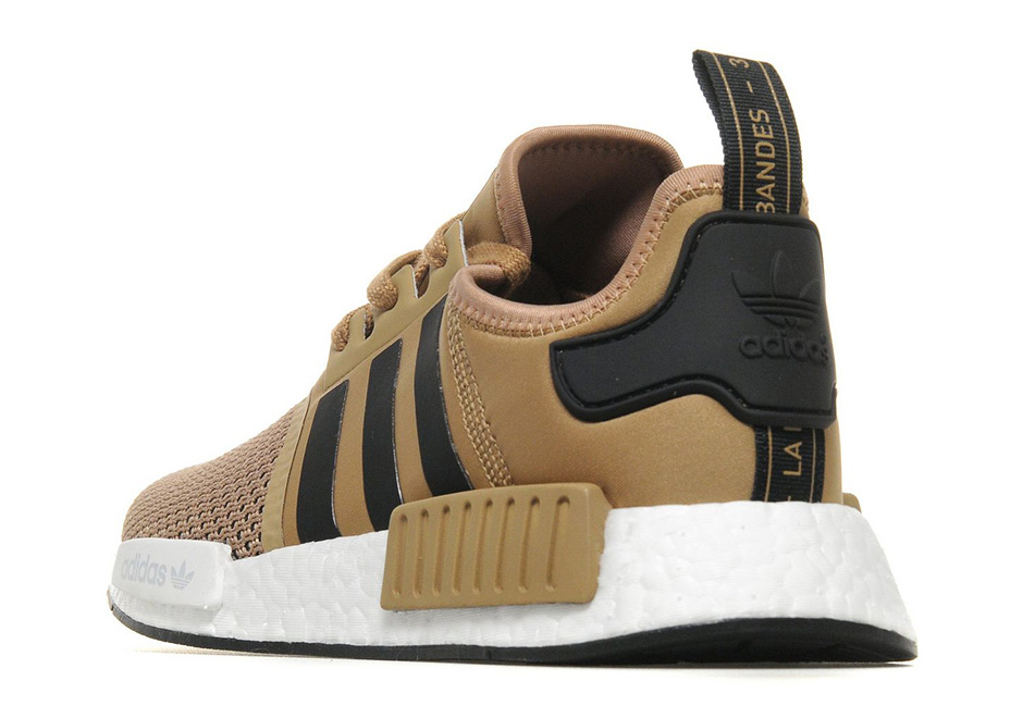 Adidas Nmd R1 Gold Black 7