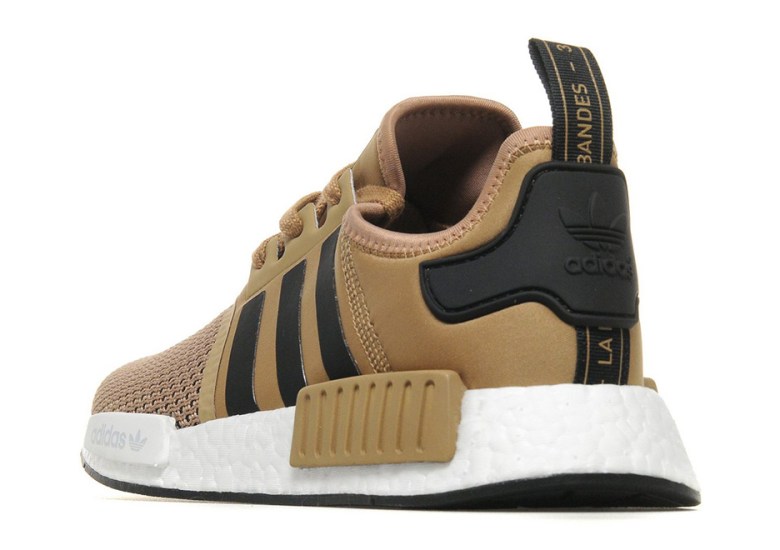 adidas NMD R1 “Golden Beige” Releases Overseas