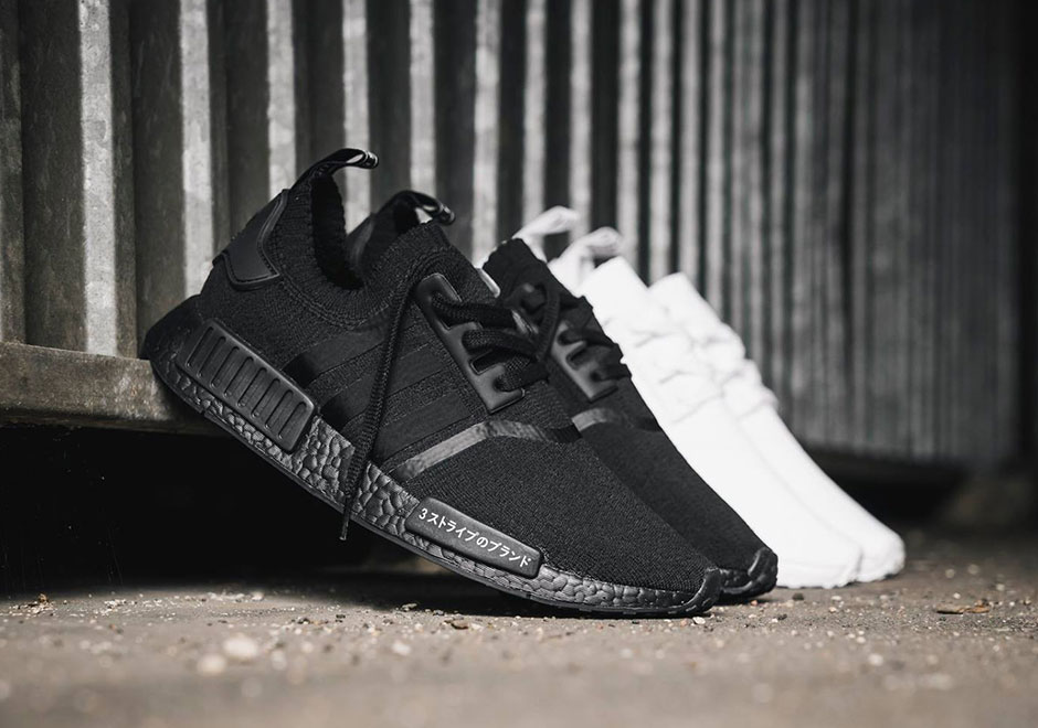 adidas NMD R1 Primeknit "Triple Black" and "Triple White" Release This Friday