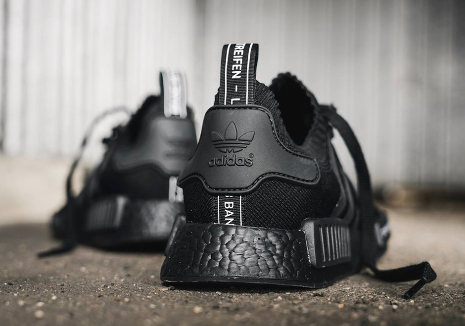 Adidas Nmd R1 Primeknit Triple Black Triple White Japan Pack 04