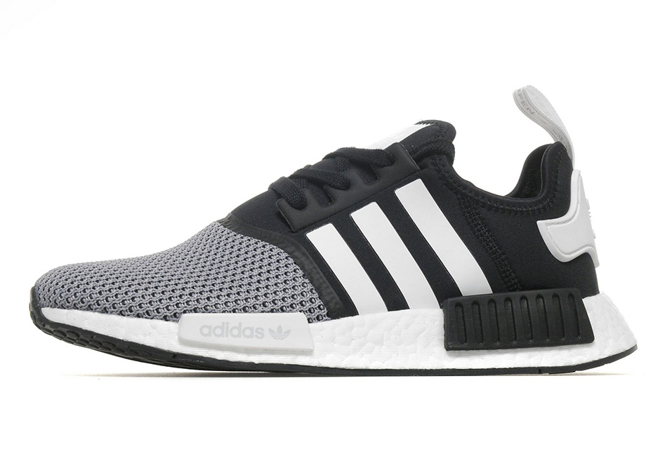 Adidas Nmd R1 White Black Jdsports 1