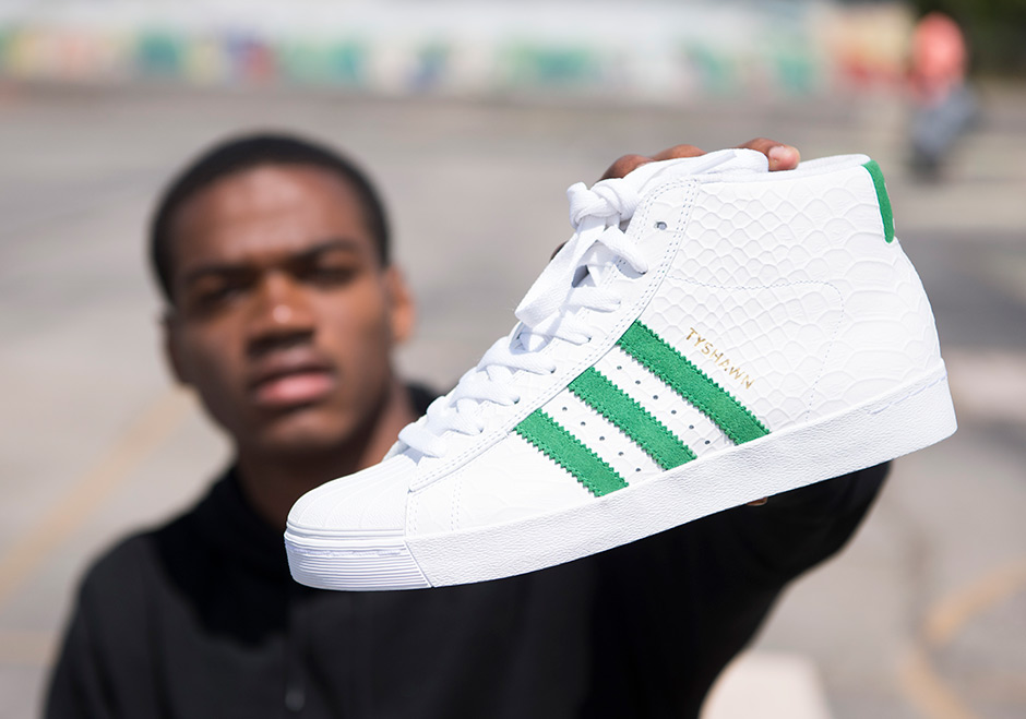 Tyshawn Jones Adds Premium Snakeskin to his adidas Pro Model Vulc ADV