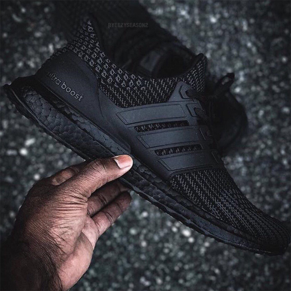 Adidas Ultra Boost 4 0 Triple Black 01