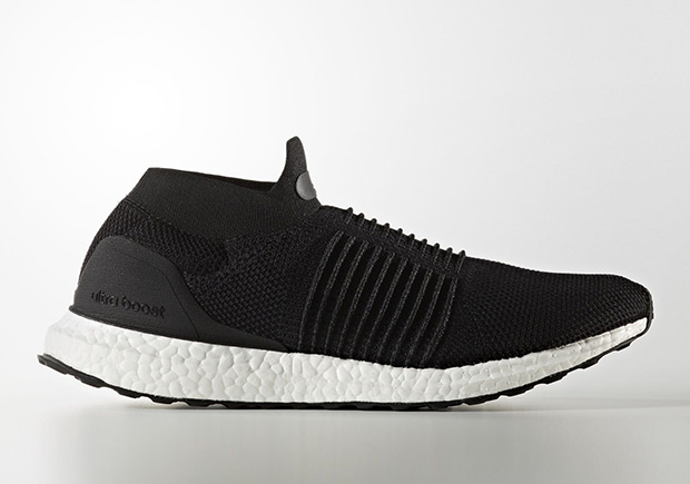 Adidas Ultra Boost Laceless Black White Rtw