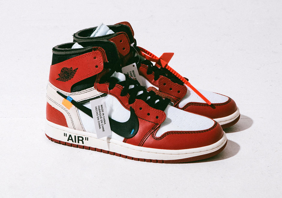 Air Jordan 1 Off White Detailed Photos Shoe Box Laces 2