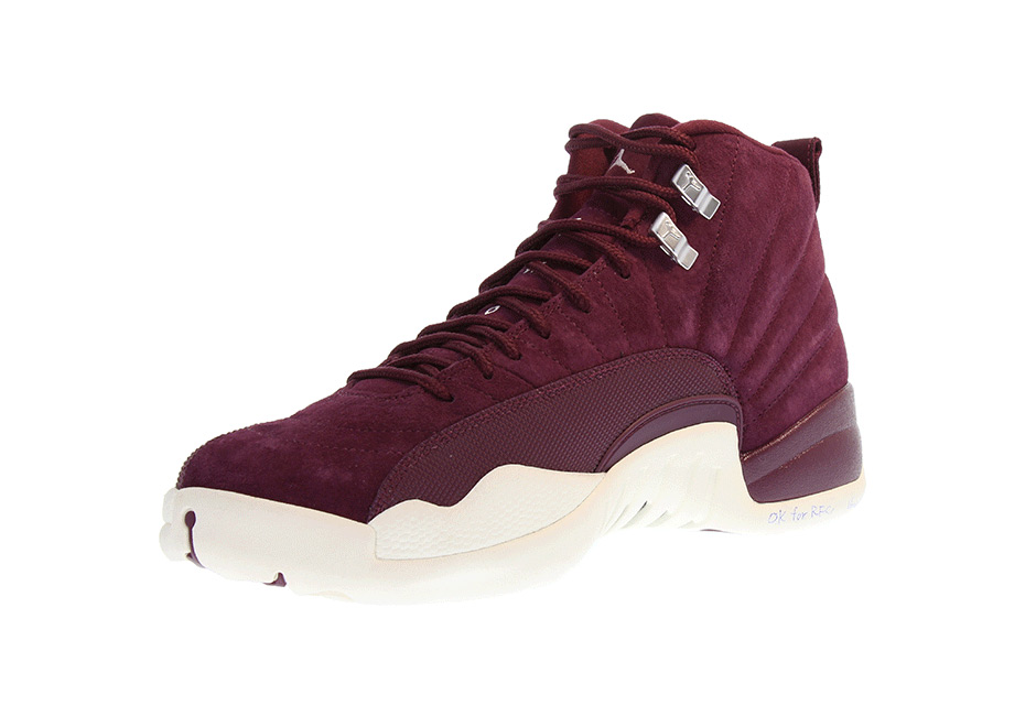 Air Jordan 12 Bordeaux Official Photos 1